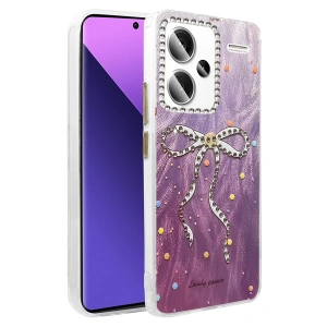 CPT90 Xiaomi Redmi Note 13 Pro Plus Kılıf Blade Aynalı Desenli Kapak - Desen 1