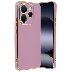 CPT90 Xiaomi Redmi Note 14 4G Kılıf Volet Silikon - Mor