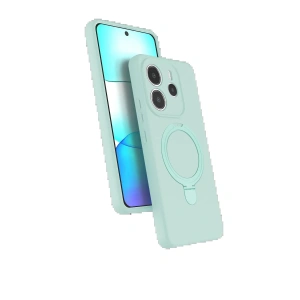 CPT90 Xiaomi Redmi Note 14 4G Regal Magsafe Standlı Kapak - Su Yeşili