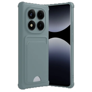 CPT90 Xiaomi Redmi Note 14 Pro 5G Kelvin Kartvizitli Silikon - Açık Yeşil