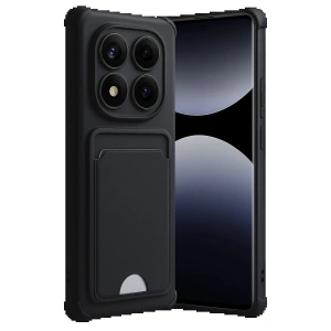 CPT90 Xiaomi Redmi Note 14 Pro 5G Kelvin Kartvizitli Silikon - Siyah