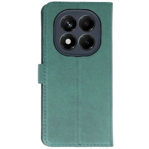 CPT90 Xiaomi Redmi Note 14 Pro 5G Kılıf Trend S Plus Kapaklı Kılıf - Yeşil