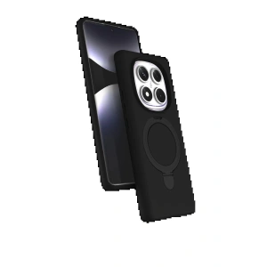 CPT90 Xiaomi Redmi Note 14 Pro 5G Regal Magsafe Standlı Kapak - Siyah