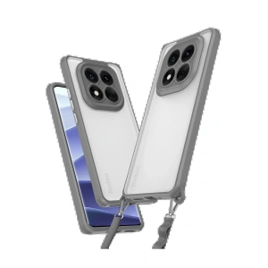 CPT90 Xiaomi Redmi Note 14 Pro Plus Kılıf Penta Silikon Kılıf - Titan Gri