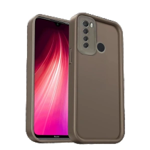 CPT90 Xiaomi Redmi Note 8 Kılıf Viera Silikon - Kahverengi