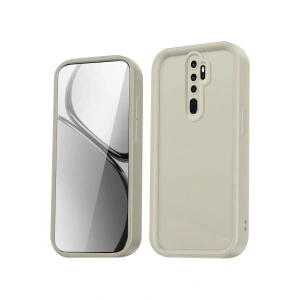 CPT90 Xiaomi Redmi Note 8 Pro Kılıf Viera Silikon - Krem