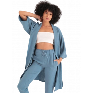 Kimono Üst - İNDİGO