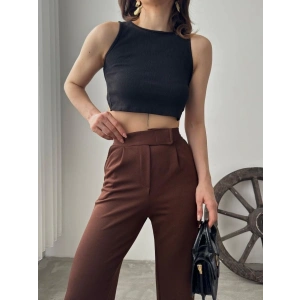 Palazzo Pantolon- KAHVERENGİ