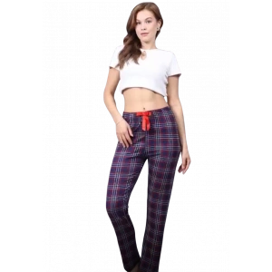 Pijama Altı Modal  Ring Viskon Kumaş-Ekose Desenli