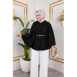 Tesettür Panço - SİYAH