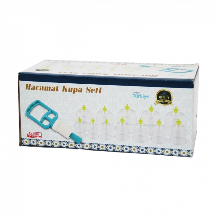 12 PARÇA  HACAMAT KUPA MASAJ SETİ (5047)