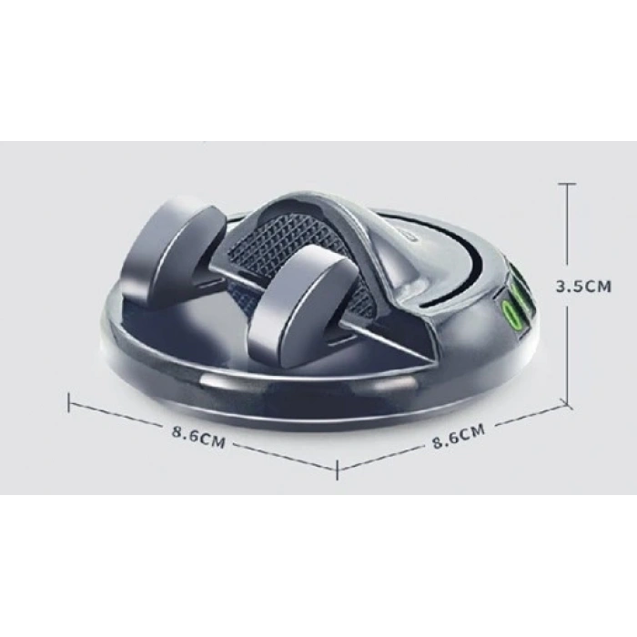 360° Dönebilen Yapışkanlı Numaratörlü Araç Telefon Tutucu (5047)