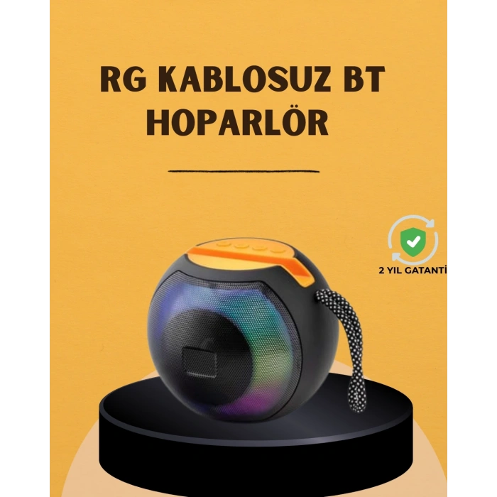 360° Stereo Surround Sesli Taşınabilir Hoparlör