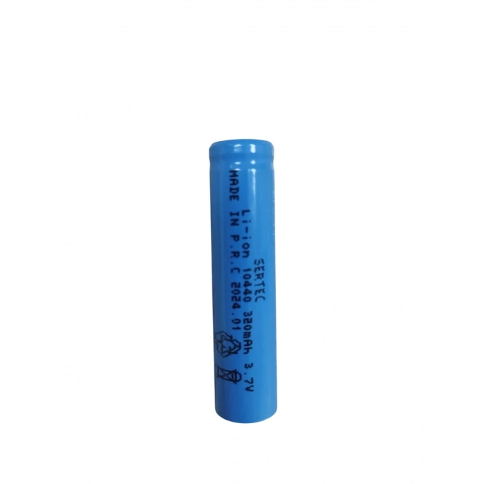 3.7V Li-ion 10440 - 320 mAh 1C Şarjlı Pil