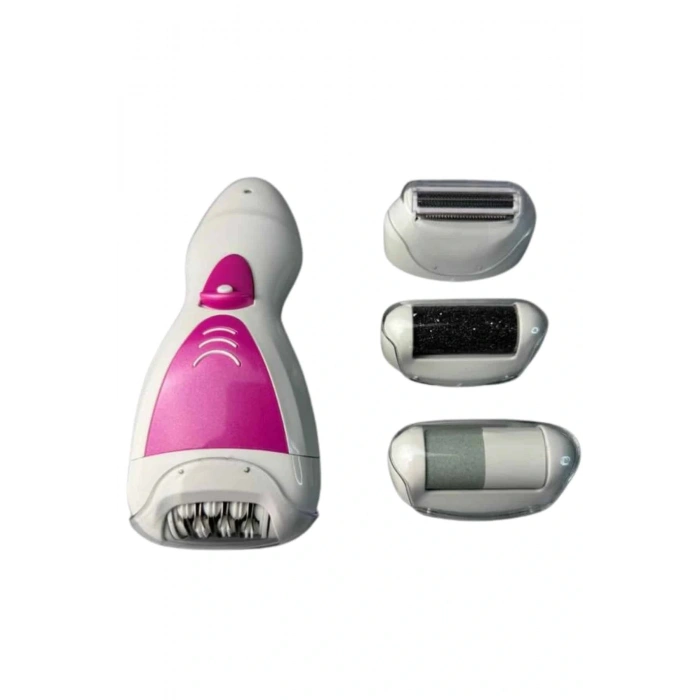 4 Başlıklı Bakım Cihazı Epilatör Tüy Alma Makinesi Topuk Törpüsü