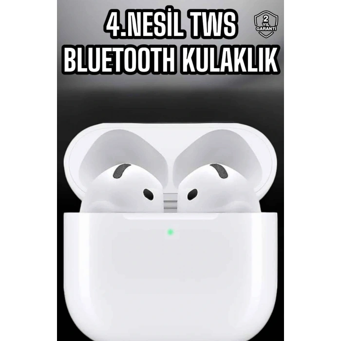 4.Nesil Kaliteli TWS Android ve İOS Uyumlu Mikrofonlu Kulaklık