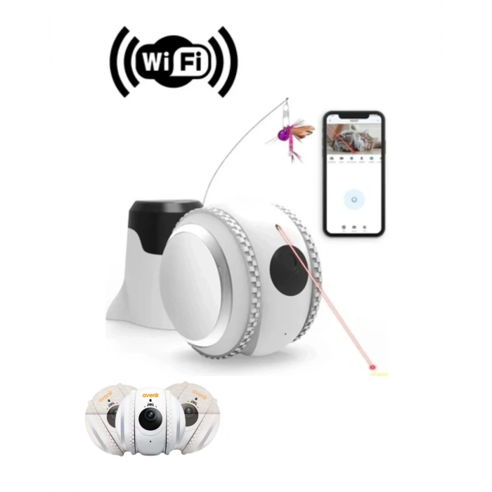 Akıllı Mobil Kontrollü Takip Kamerası WiFi Destekli Bulut Kayıtlı