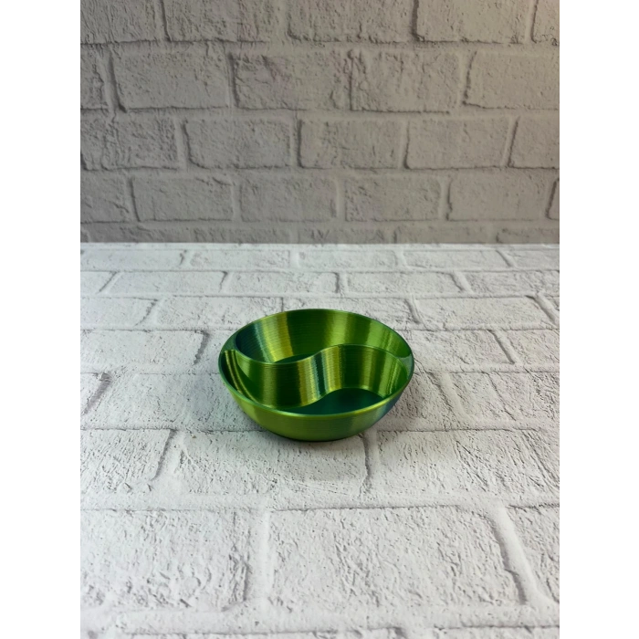 Dekoratif Yeşil Çerezlik Kase 4’lü Set 3x12 cm