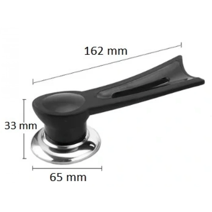 Dikey Tasarımlı Tencere Kapağı Kolu (5047)