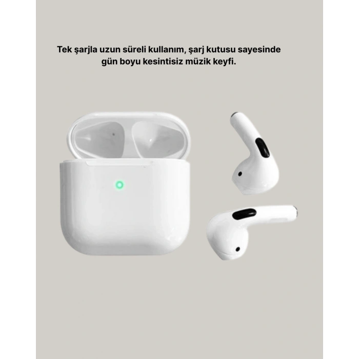 Dokunmatik Kontrollü 2. Nesil Bluetooth 5.0 Uzun Pil Ömürlü Kulaklık