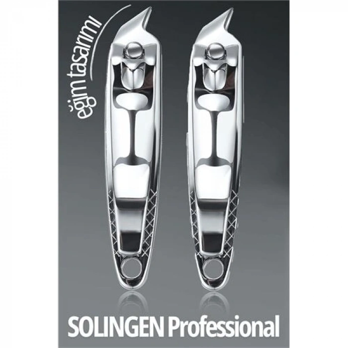 Eğimli Tırnak Makası 2 li Set Solingen Profesyonel