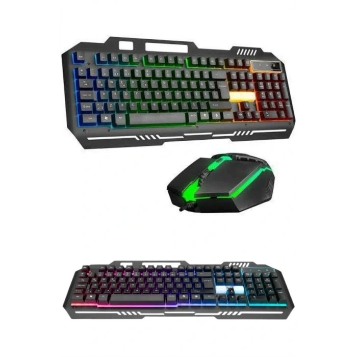 Gaming Oyuncu Klavyesi Led Aydınlatmalı Mekanik Hisli