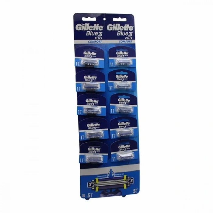 GİLLETTE BLUE3 JİLET KARTELALI 10 PARÇA (5047)