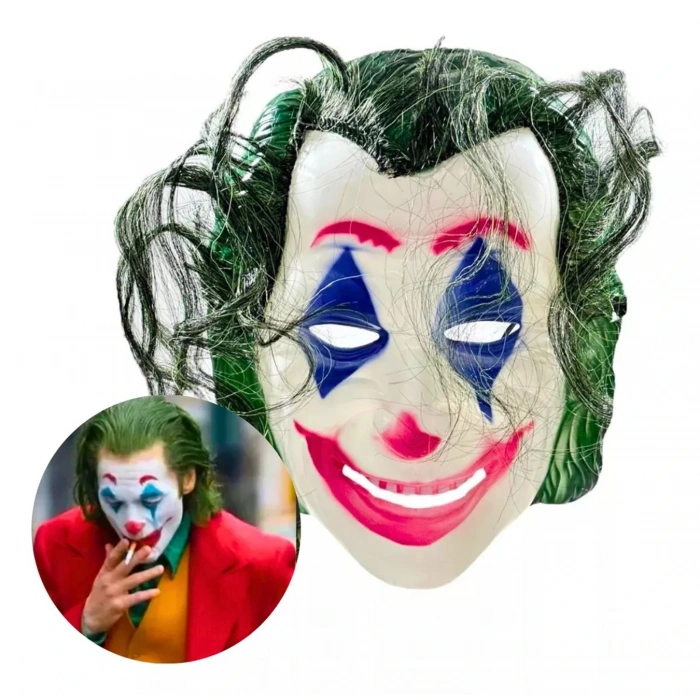Joaquin Phoenix Joker Maskesi Yeşil Saçlı (5047)