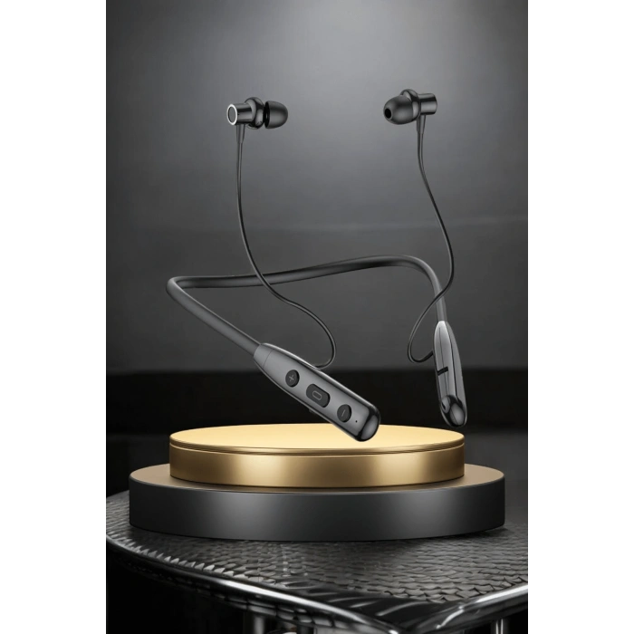 Kablolu Bluetooth Kulaklık Boyun Bantlı ANC Özelliği Yüksek Ses Kaliteli 100 saat