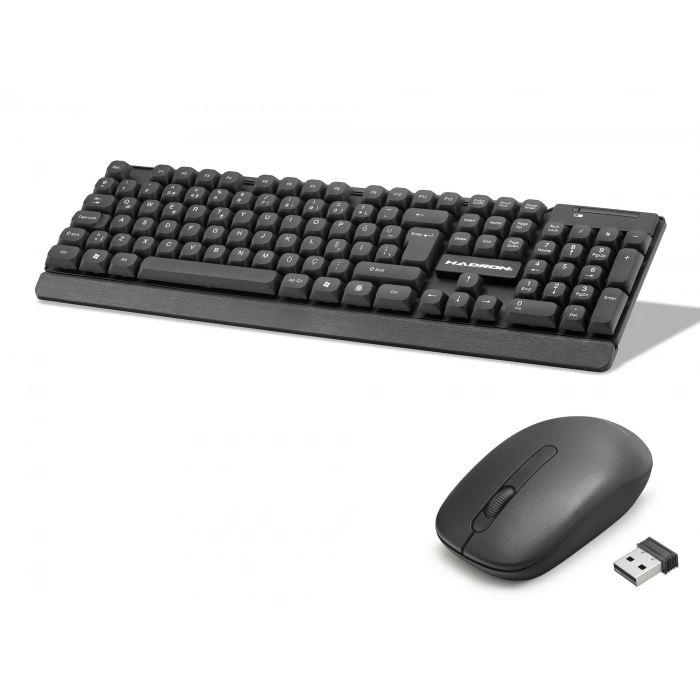 Kablosuz Klavye Ve Mouse Seti - Siyah HD843