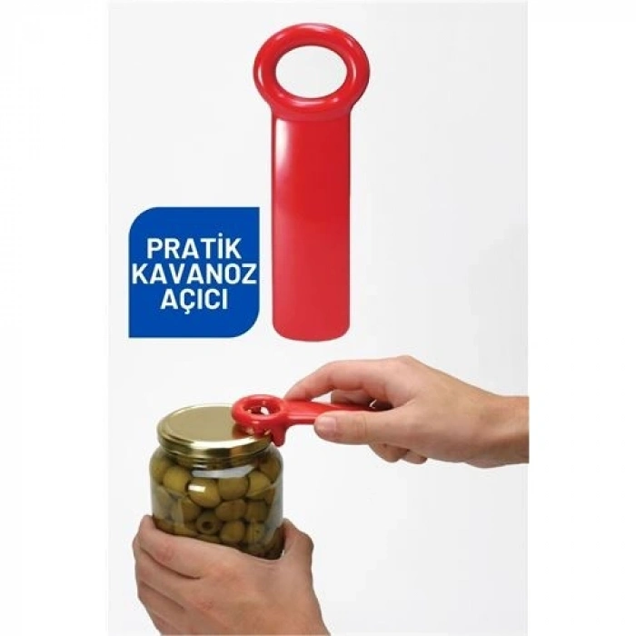 Kavanoz Açacağı Konserve Açacağı -Vakumlu Kapak Açma Aparatı