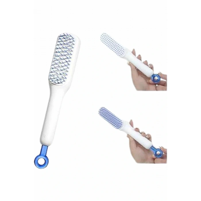 Kendini Temizleyen Tarak Fırça Geri Çekilebilir Evcil Hayvana Uygun Sıkı Dişli