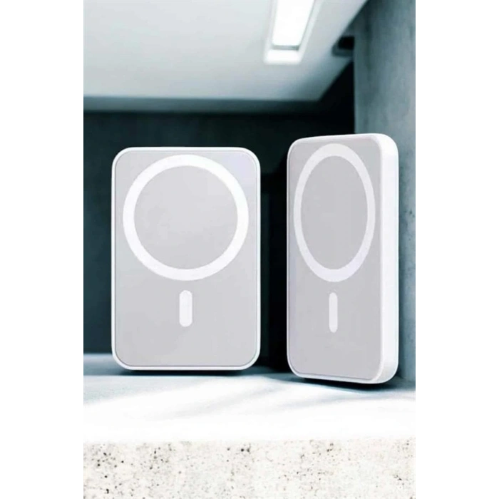 Magsafe Kablosuz Batarya Yüksek Performanslı Manyetik Tasarım Hızlı Şarj