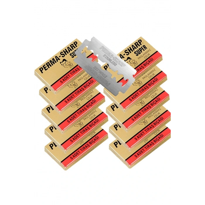 Perma-sharp 5li Traş Jileti 20 Paket