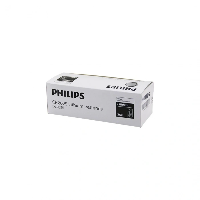 PHILIPS LİTHİUM CR-2025 PARA PİLİ  3V   5Lİ KART (5047)