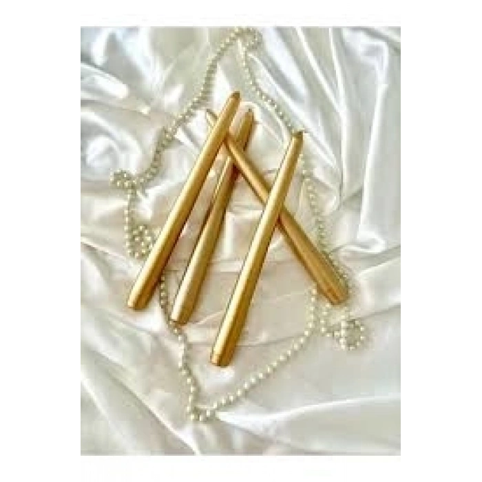 Şamdan Mum Gold 2li (0177)