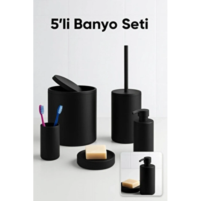 shopwave 5 PARÇA BANYO SETİ (0177)