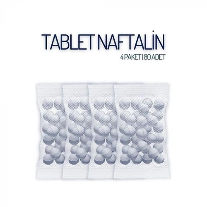 Tablet Naftalin Güve Topu Naftalin 80 Adet 718