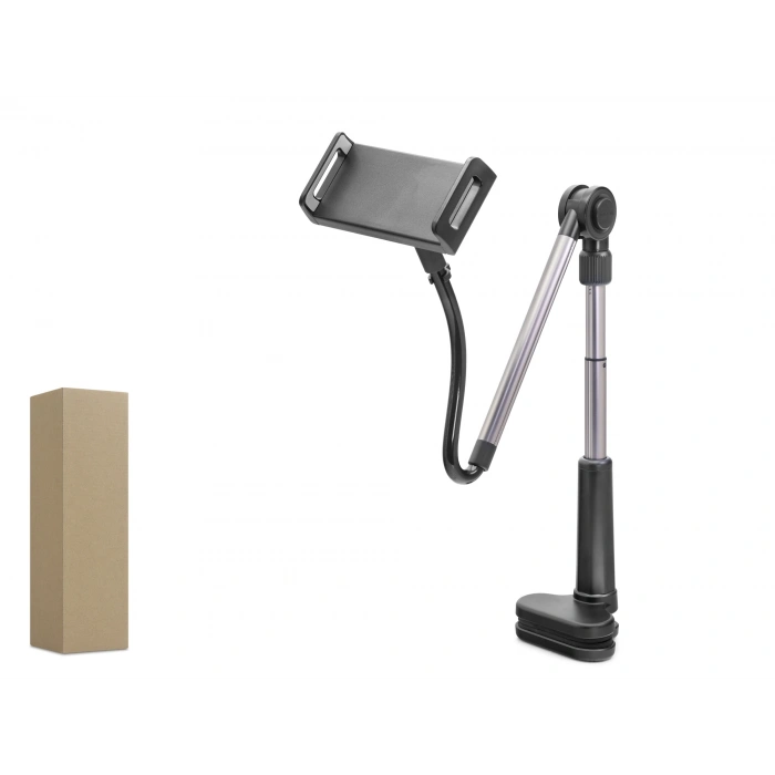 Teleskopi̇k Mafsalli Masa Kenari Telefon Ve Tablet Standi - Siyah ND1053