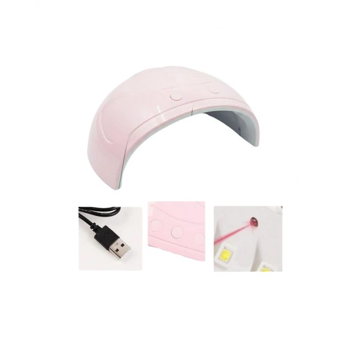 Ultraviyole LED Oje Kurutma Makinesi USB Kablolu