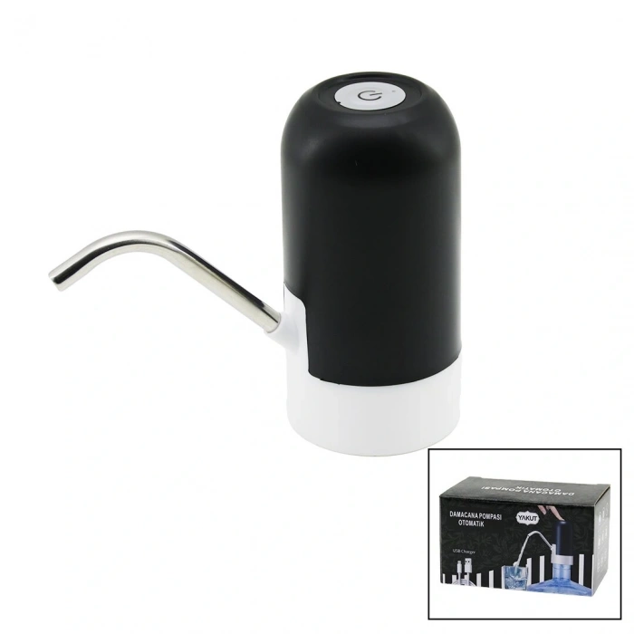 USB ŞARJLI - OTOMATİKDAMACANA SU POMPASI ŞARJ GÖSTERGELİ - DOKUNMATİK DÜĞME 4W - 5V (5047)