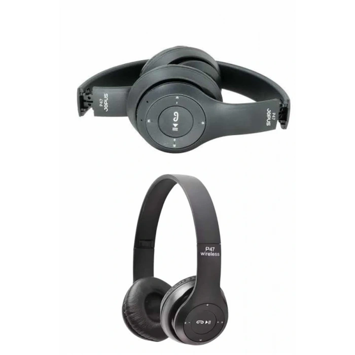 Wireless 5.0 Bluetooth Kablosuz Kulaklık ANC Özellikli Kulak Üstü Ayarlanabilir