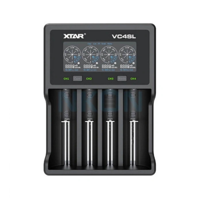 Xtar VC4SL Dörtlü Li-ion / NI-CD / NI-MH Pil Şarj Cihazı