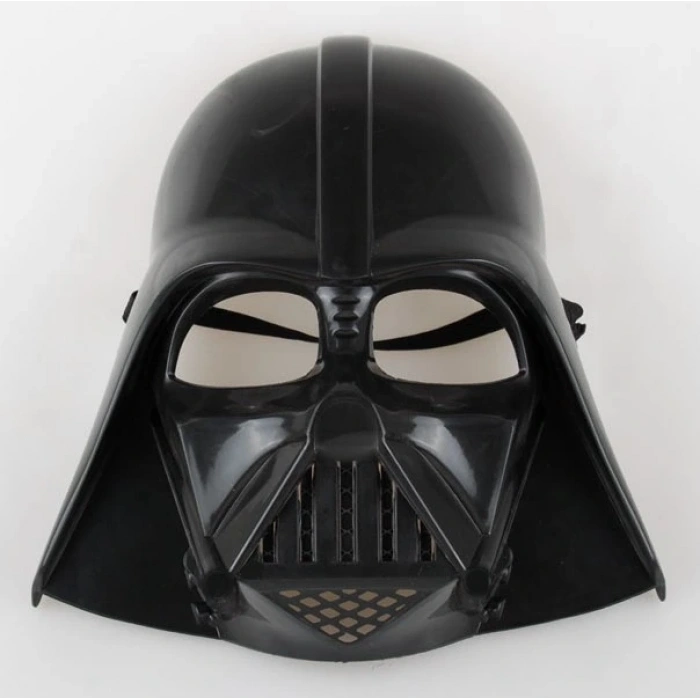Yıldız Savaşları Star Wars Maskesi Darth Vader Maskesi Siyah Renk (5047)