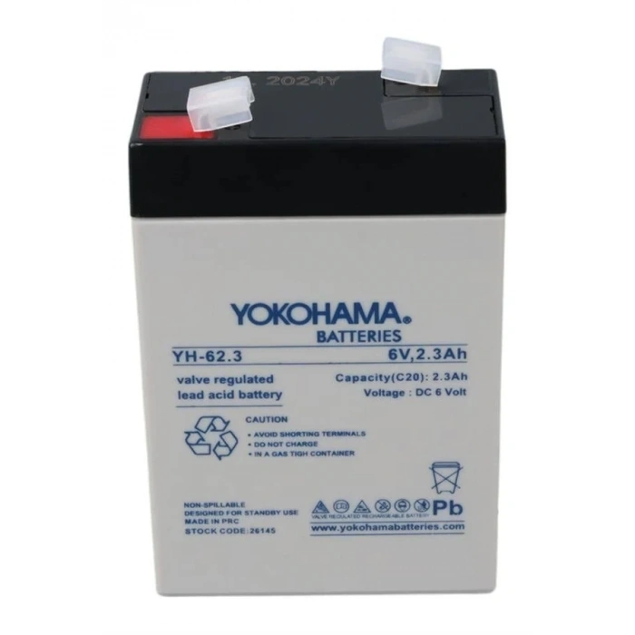Yokohama YH-62.3 6 Volt akü (177)