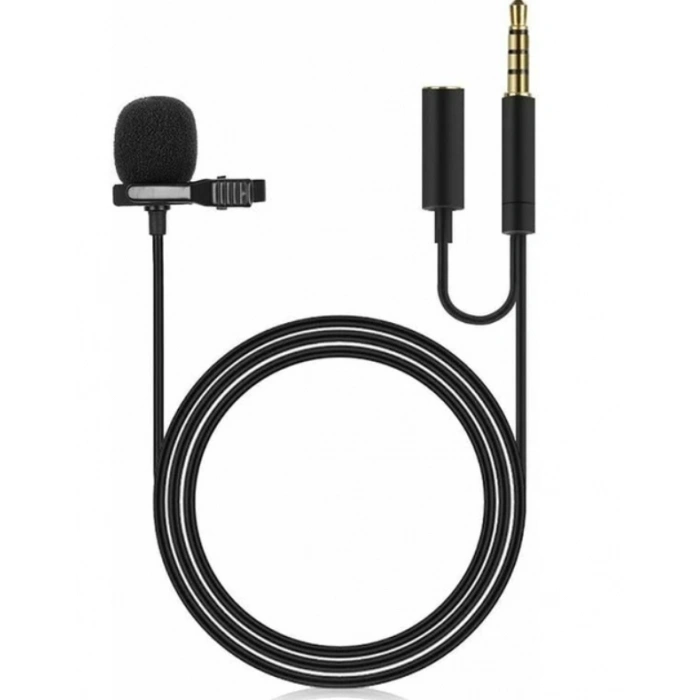 ZR255 Jh043A Jack Kulaklık Girişli Kablolu Mikrofon