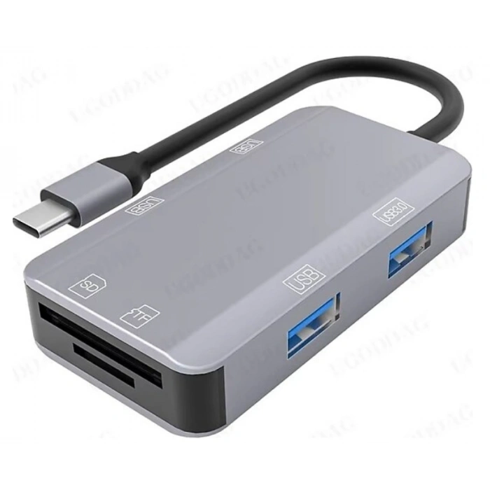 ZR785 6 İn 1 Nk-3049H Usb-C Multi-Function Çevirici