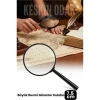 7.5 cm Optik Lensli El Tipi Büyüteç | Profesyonel Okuma, Hobi, Koleksiyon Merceği