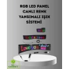 Akıllı LED Matrix Panel – USB Bağlantılı, Kaydırmalı Yazı ve Animasyon Desteği