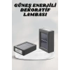 Bahçe Aydınlatması Solar Güneş Enerjili Dekoratik Led Işıklı Lamba